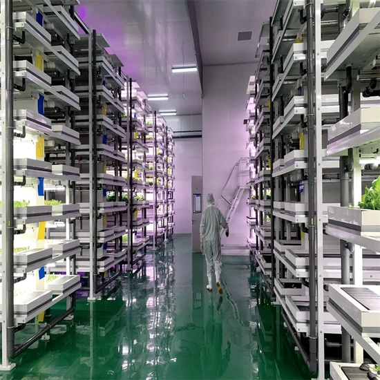 High Mobility Container Greenhouse for Vertical Planting